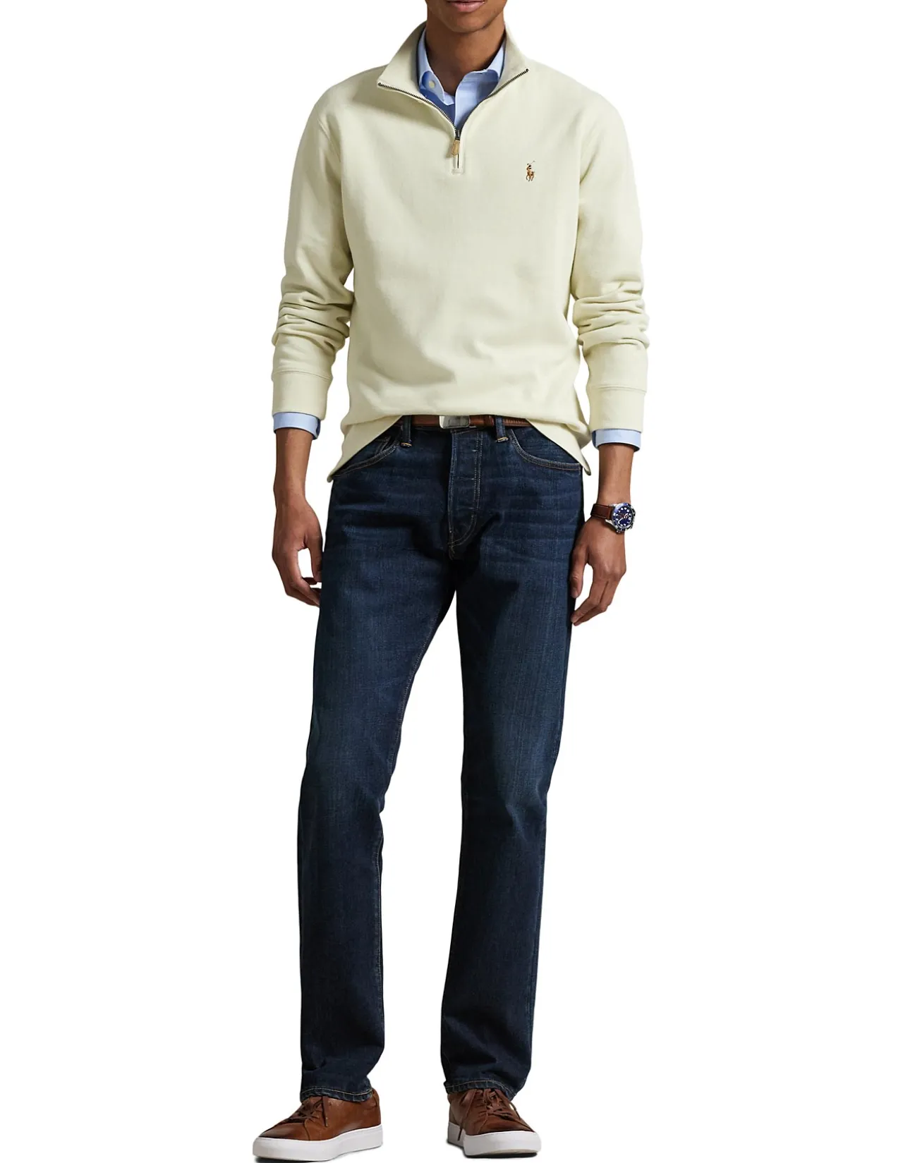 Estate-Rib Quarter-Zip Pullover