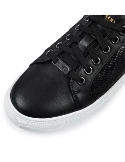 Estee Trainer Black Mixed Material