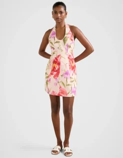 ESTHER PETITE U-NECK MINI DRESS