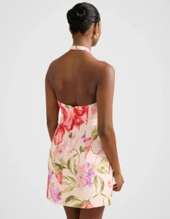 ESTHER PETITE U-NECK MINI DRESS