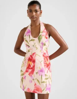 ESTHER PETITE U-NECK MINI DRESS