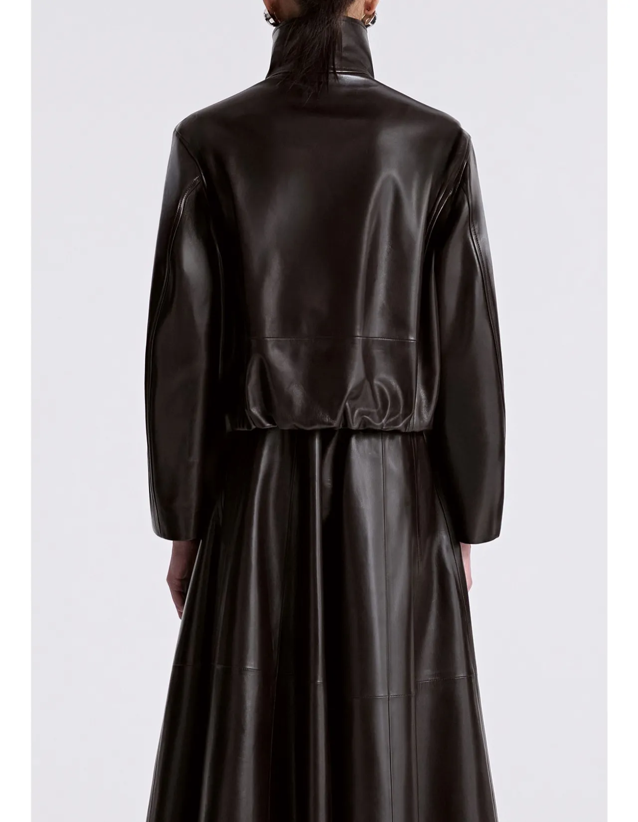 Etienne Structured Lambskin Leather Jacket