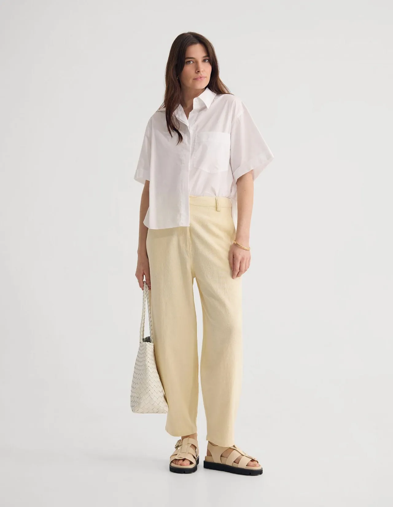 ETTA BARREL LEG PANT