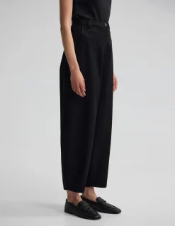 ETTA BARREL LEG COTTON PANT