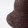 ETTA RAFFIA BUCKET HAT