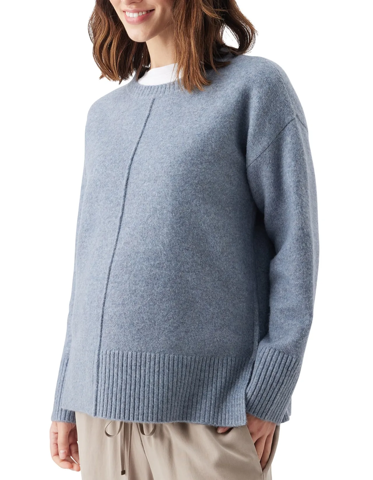 Eva Nursing Knit with Side Zippers