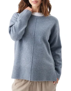 Eva Nursing Knit with Side Zippers