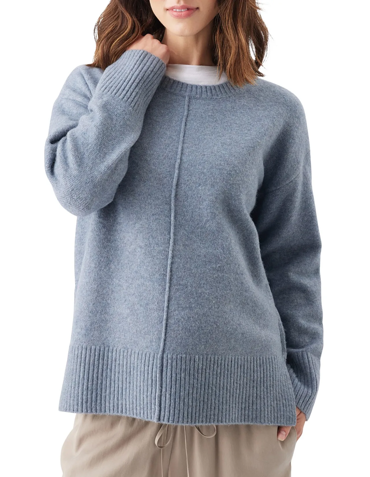 Eva Nursing Knit with Side Zippers
