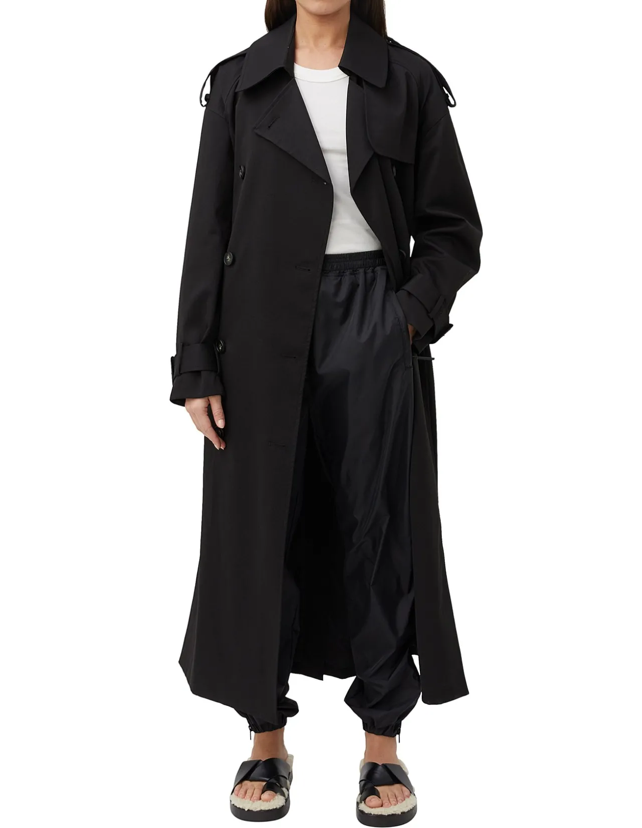 Evans Classic Trench Coat