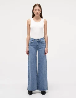 Eva Wide Mid Rise 82 cm Wide Leg Jeans