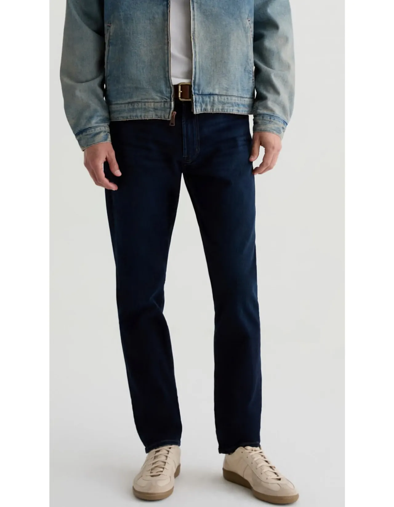 Everett Slim Straight Dark Indigo Jeans