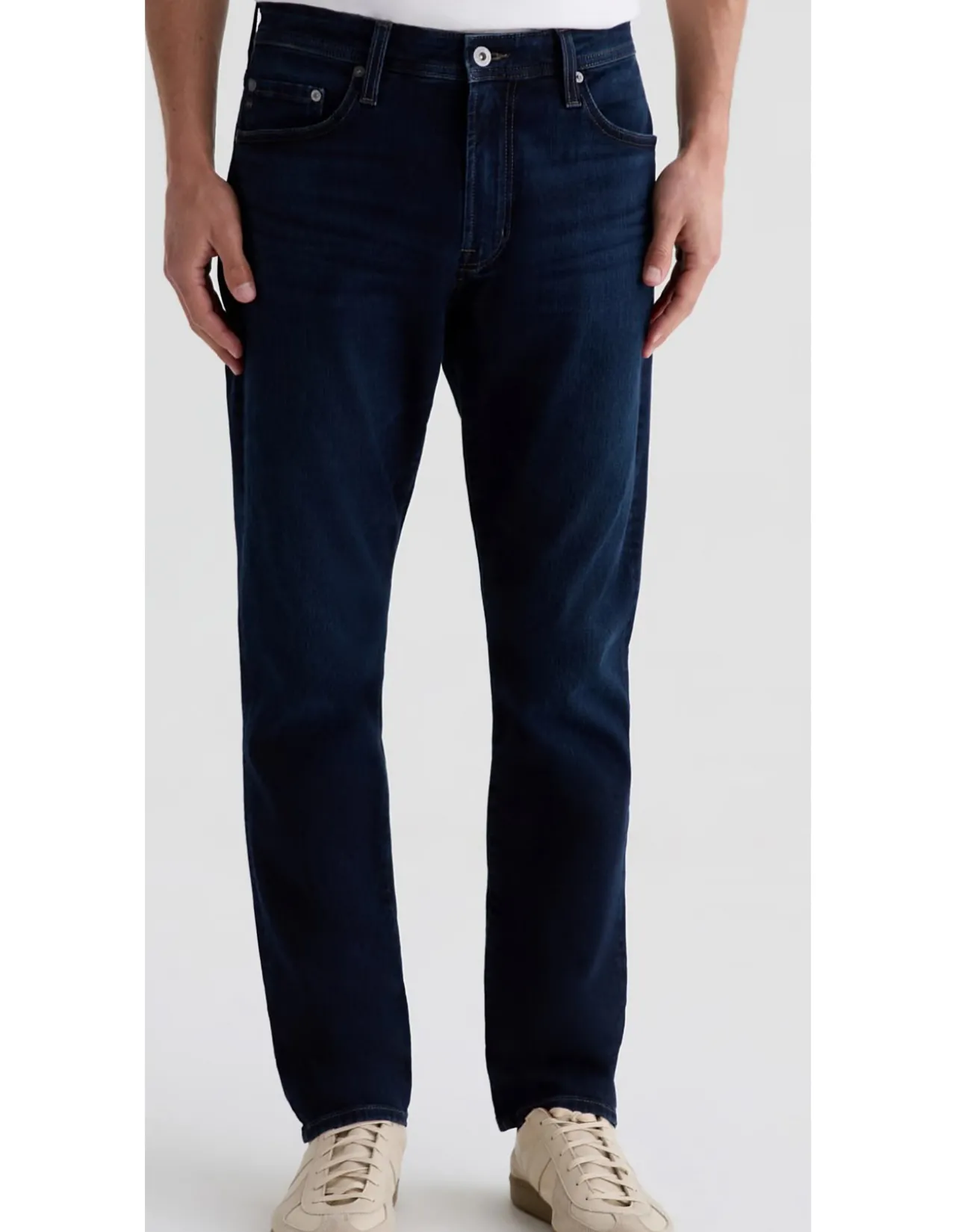 Everett Slim Straight Dark Indigo Jeans