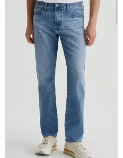 Everett Slim Straight Mid Wash Jeans