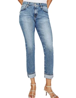 Ex-Boyfriend Slim High Rise Slouchy Tapered Jeans