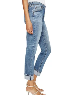 Ex-Boyfriend Slim High Rise Slouchy Tapered Jeans