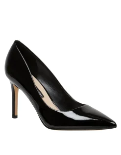 Ezra Pumps Black Leather