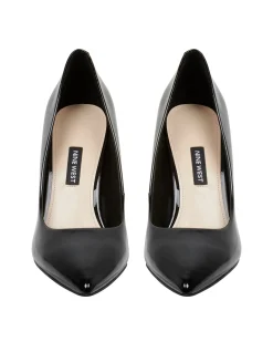 Ezra Pumps Black Leather