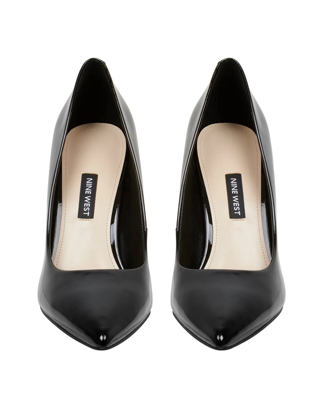 Ezra Pumps Black Leather