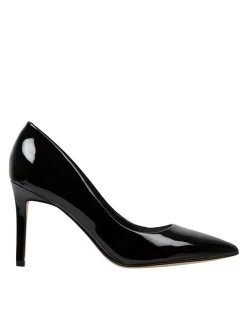 Ezra Pumps Black Leather