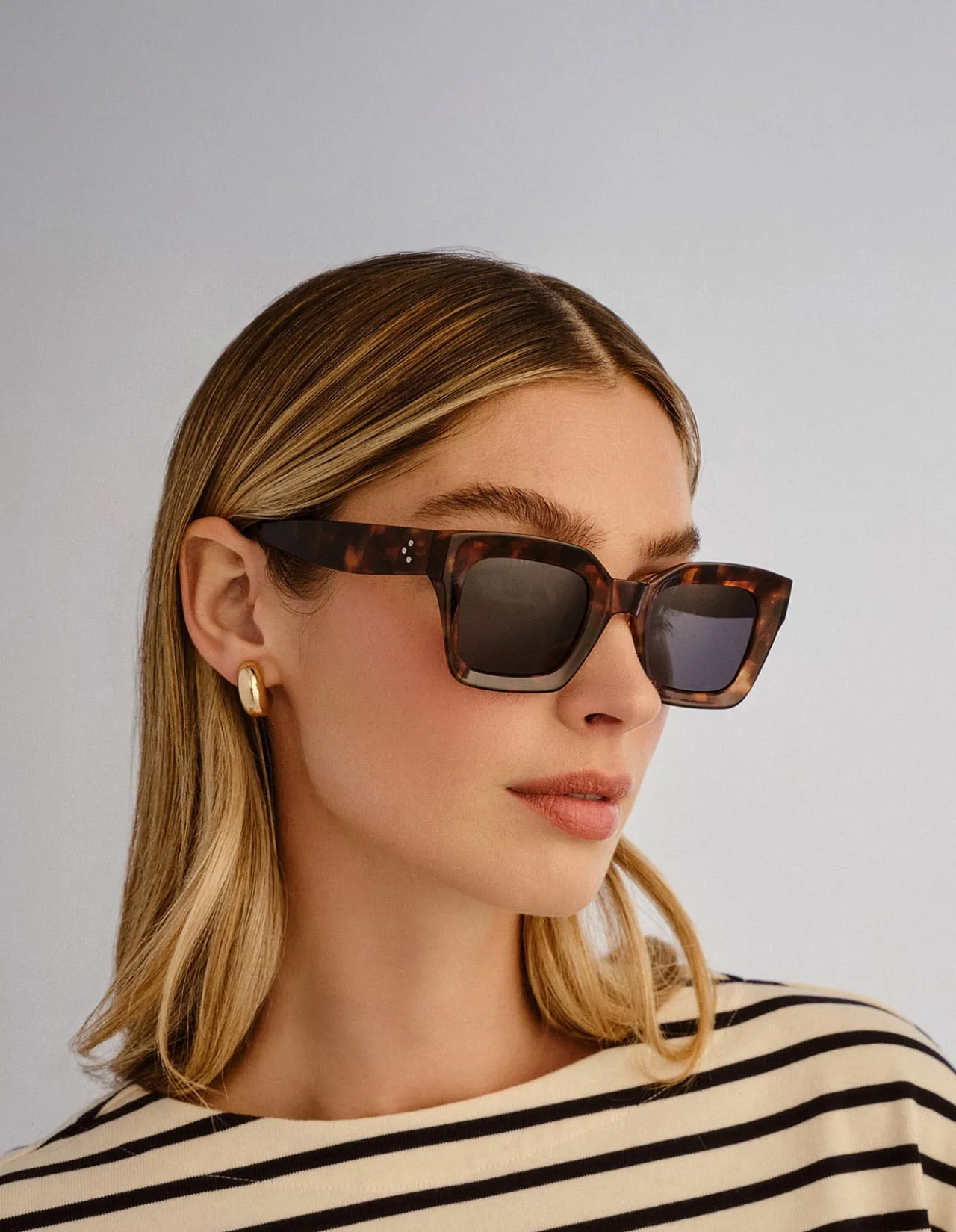 FAIRLIGHT TORT D-FRAME SUNGLASSES