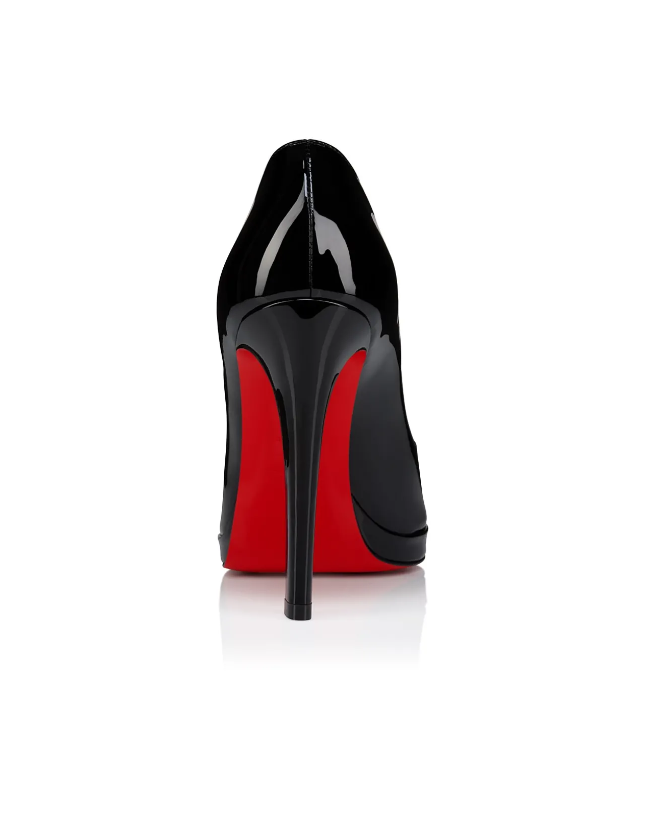 FANNYLOVE ALTA 120 LEATHER PATENT BLACK PUMP