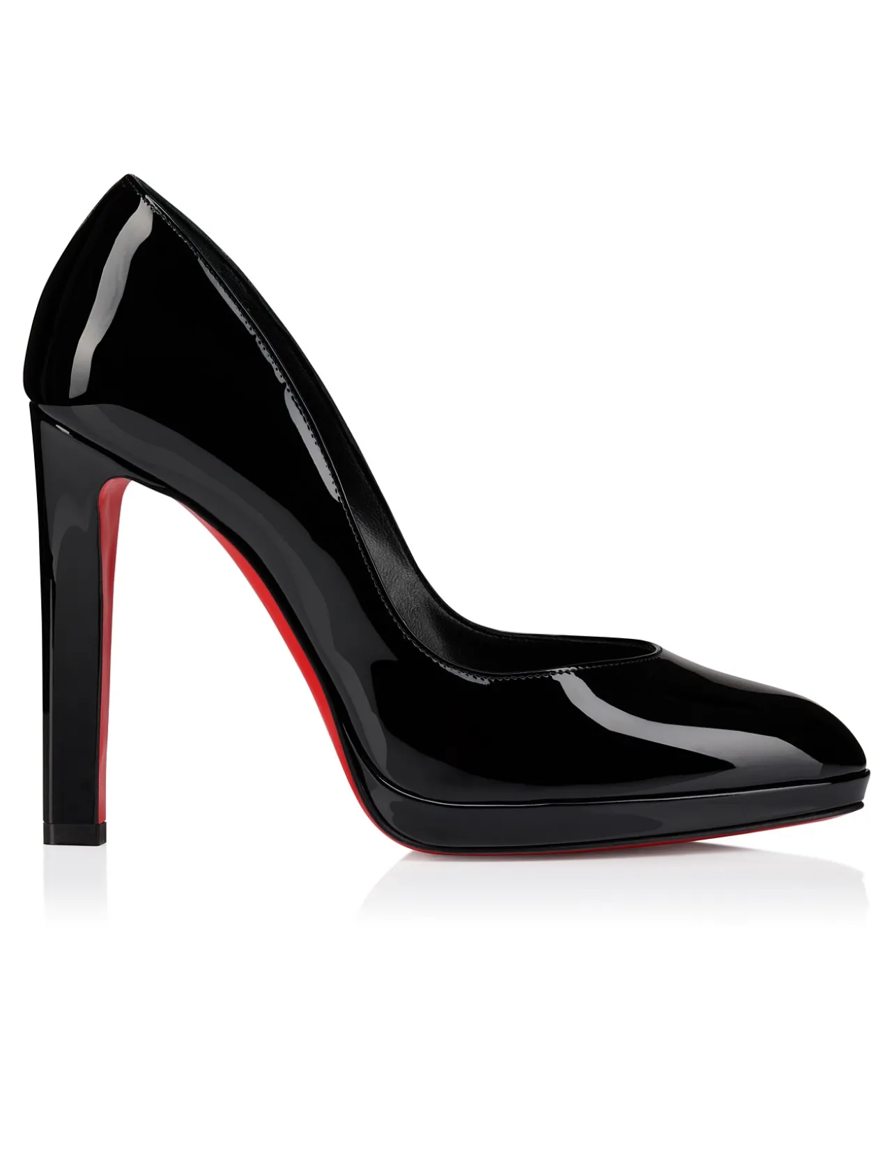 FANNYLOVE ALTA 120 LEATHER PATENT BLACK PUMP