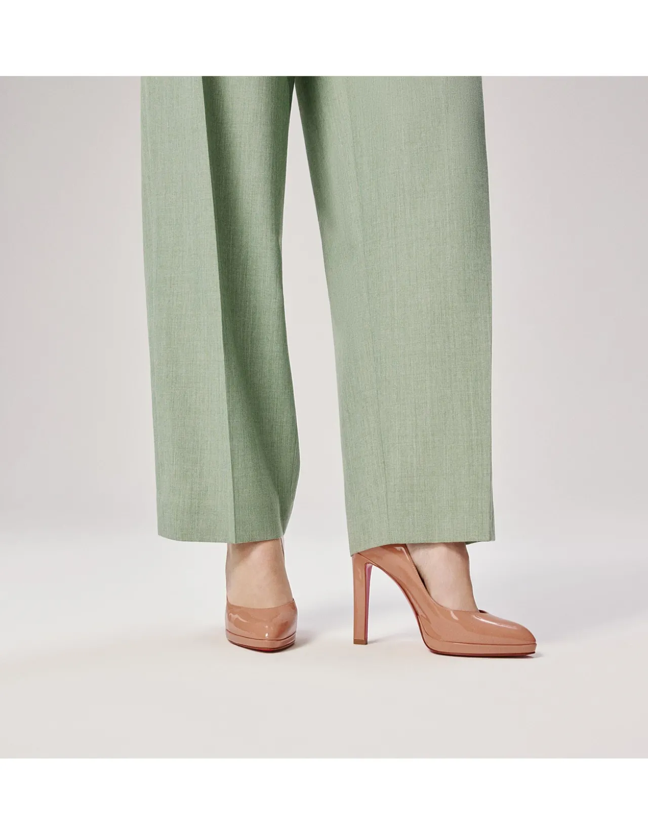 FANNYLOVE ALTA 120 LEATHER PATENTBLUSH PUMP