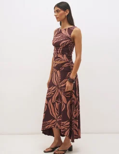 FARAH DRAPED SKIRT