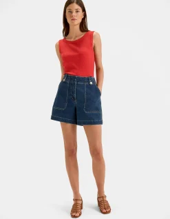 FARRAH DENIM SHORT