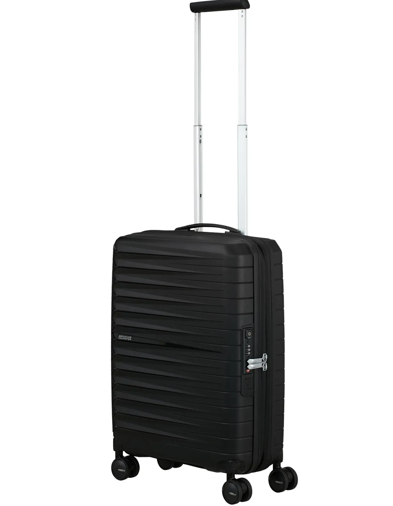 Fastforward 55cm Small Carry-On Suitcase Flash Black
