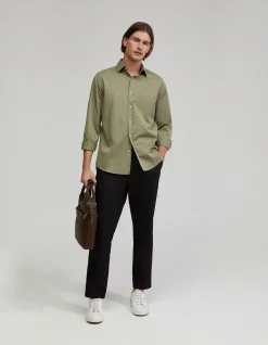 FERGUS FINE TWILL COTTON SHIRT