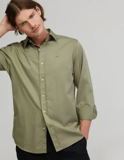 FERGUS FINE TWILL COTTON SHIRT