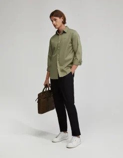 FERGUS FINE TWILL COTTON SHIRT