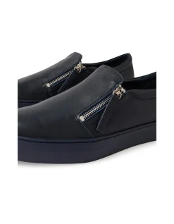 FERKOS DJ NAVY NAVY SOLE LEATHER