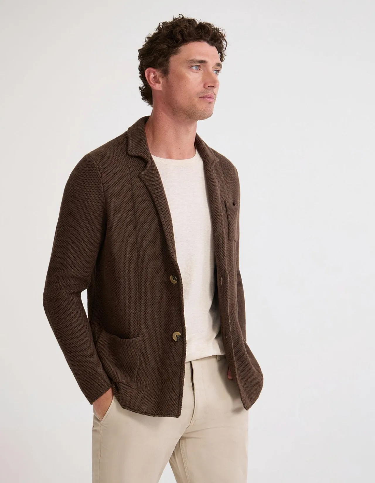 FERNANDO COTTON BOXY CARDIGAN