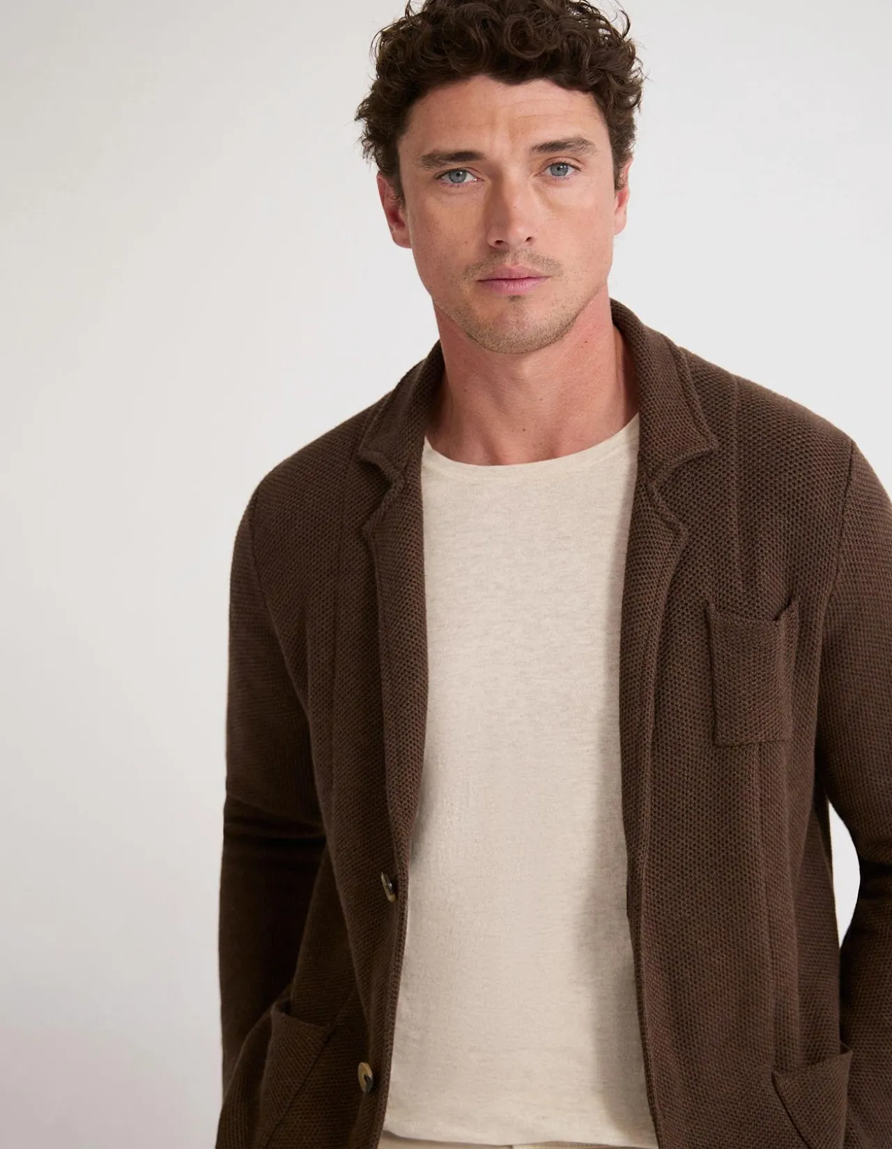 FERNANDO COTTON BOXY CARDIGAN