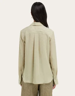 FERRAGAMO MONOGRAM SILK SHIRT
