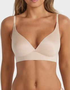 Fine Lines Ultrasoft Plunge Wirefree Bra