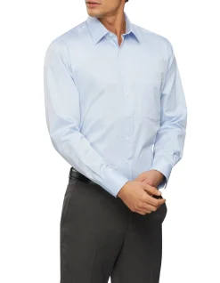 Fine Twill Non Iron Regular Fit Business Shirt