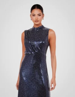FINN HIGH NECK MAXI DRESS