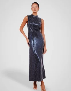 FINN HIGH NECK MAXI DRESS