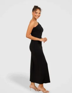 FIONA ONE SHOULDER MAXI DRESS