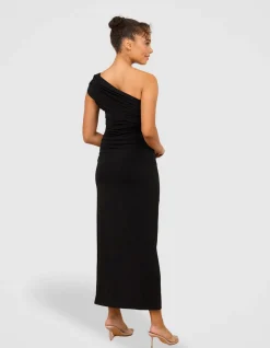 FIONA ONE SHOULDER MAXI DRESS