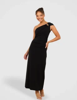 FIONA ONE SHOULDER MAXI DRESS