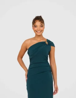 FIONA ONE SHOULDER MAXI DRESS