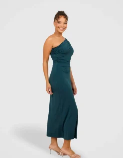 FIONA ONE SHOULDER MAXI DRESS