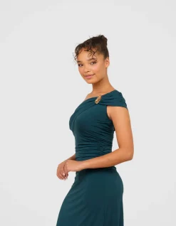FIONA ONE SHOULDER MAXI DRESS