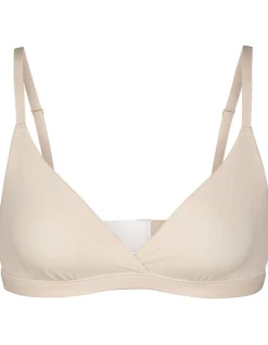 FITS EVERYBODY LIFTING TRIANGLE BRALETTE SAND
