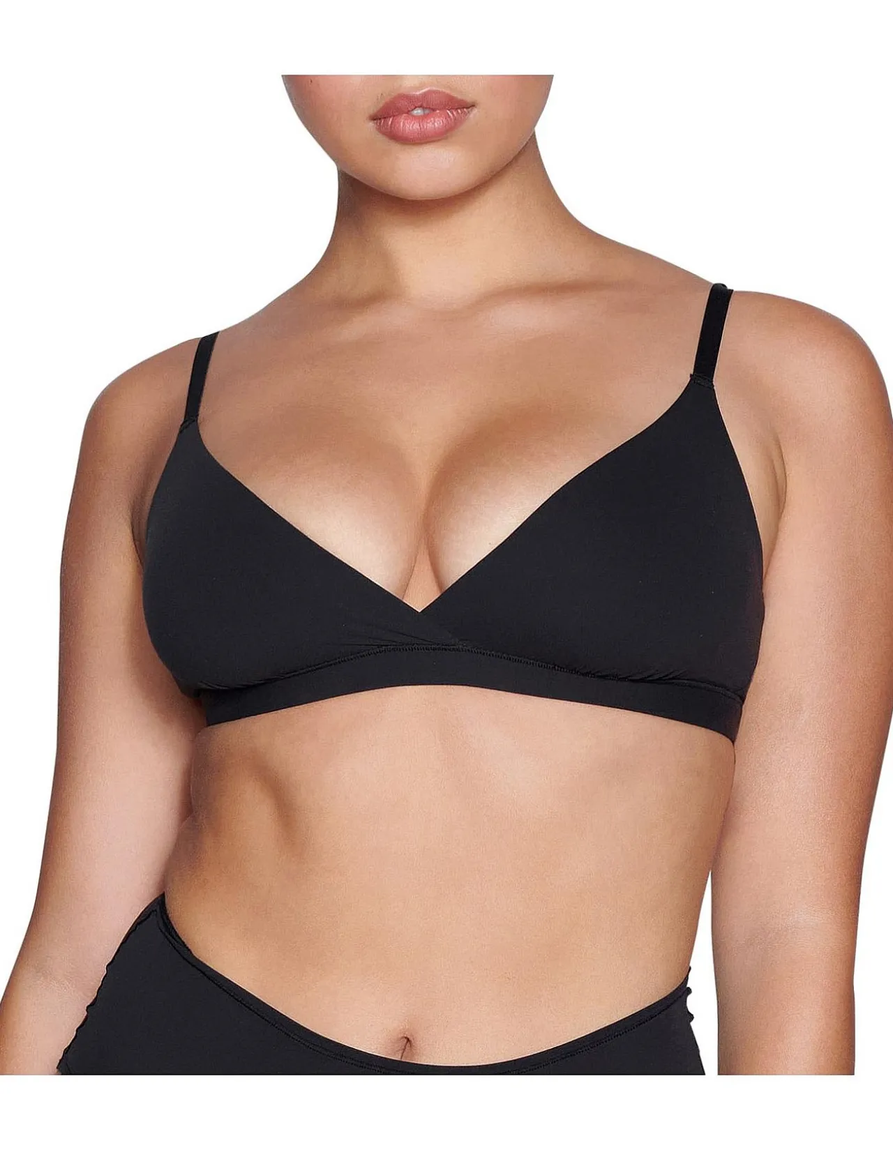 FITS EVERYBODY LIFTING TRIANGLE BRALETTE ONYX