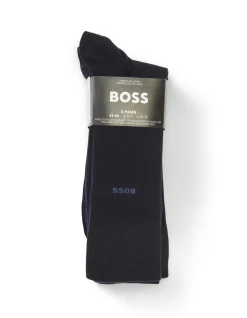 Five-pack of regular-length socks in a cotton blend